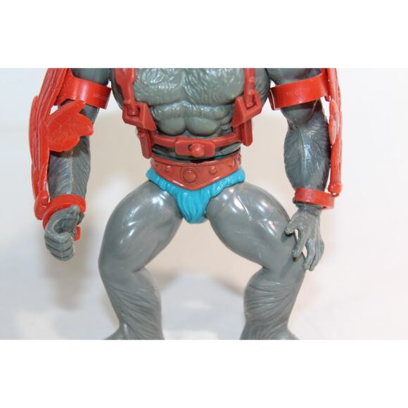 Stratos 100% Complete MOTU Red Wing Variant Vintage 1981 Mattel Action Figure - Picture 3 of 10